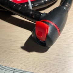 新品 バイク ワイヤーロック軽量タイプ 防犯性強化 鍵2本付の画像
