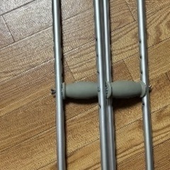 松葉杖、杖　の画像