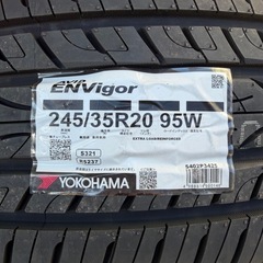 美品！レオニスSK20インチタイヤ付ホイールの画像