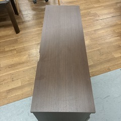 S103 ⭐ 永野家具 ローボード テレビ台 ブラウン 幅120cm USED 綺麗 の画像