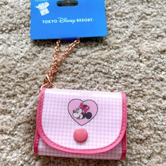 《処分価格》ﾃﾞィズﾆ－♥️小物入れbagチャ－ム【未使用】ミﾆ－🌼の画像