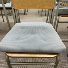 学習机＋椅子 セット 中古 事務 教室 机 椅子の画像