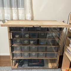 ☆商談中☆爬虫類ブリーダーラック、爬虫類ラックの画像