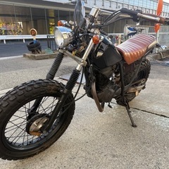 ヤマハ　 TW200 2JL スカチューン　キック始動　 キャブ清掃済　始動動画あり　兵庫県宝塚市
の画像