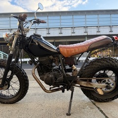 ヤマハ　 TW200 2JL スカチューン　キック始動　 キャブ清掃済　始動動画あり　兵庫県宝塚市
の画像