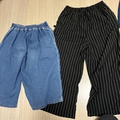 サイズ160　スカート＆パンツセット6枚の画像