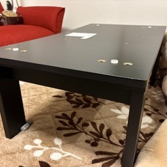 こたつになる机の画像