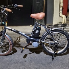 電動アシストパナソニック自転車の画像