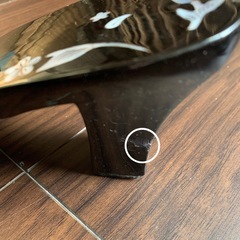 ベトナム　刺繍　ウッドサンダル　サイズMの画像