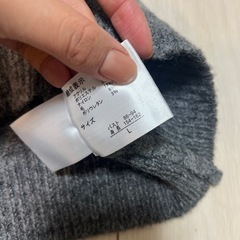 ニット グレー  レディースの画像