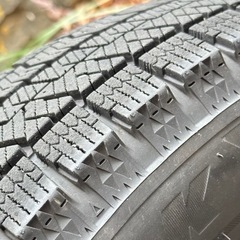 【4本セット】ブリヂストン VRX2 175/65R15 スタッドレス＋スズキ純正ホイール 2021年製の画像