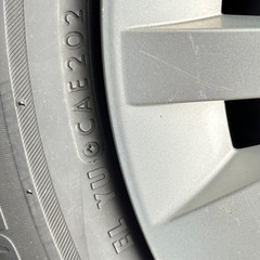 【4本セット】ブリヂストン VRX2 175/65R15 スタッドレス＋スズキ純正ホイール 2021年製の画像