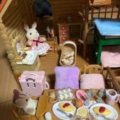 シルバニアのお家セットの画像