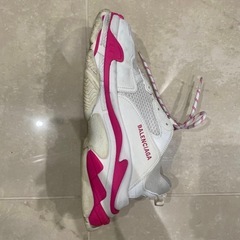 BALENCIAGA スニーカー 42 ホワイト/ピンク BALENCIAGA  /  サイズ : 27cmの画像