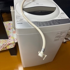 TOSHIBA全自動洗濯機 5kg｜2018年製｜動作良好の画像