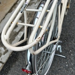 子供用自転車　24インチ　オートライト　白 の画像