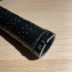 新品 クロスバイク用 筒型グリップ バーテープダブルロックオンの画像