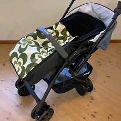 【ベビーカー】コンビ　Combi メチャカル　ハンディ　エッグショック　⭐︎フットマフ付きの画像