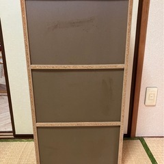 木製 3段ボックス 収納棚の画像