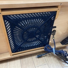 こたつ 横長タイプ 電源コードあり  中古の画像