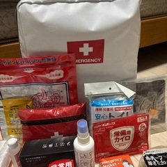 防災バックの画像