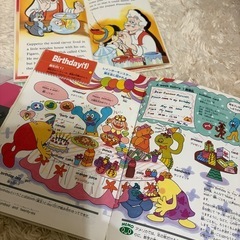 子供向け英会話の本・CDの画像