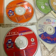 子供向け英会話の本・CDの画像