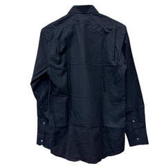 ルイヴィトン LOUIS VUITTON 長袖シャツ モノグラム ロゴ 総柄 カッターシャツ ワイシャツ ブラックの画像