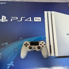 PS4 Pro 本体 ホワイト 白 4K 動作確認済の画像
