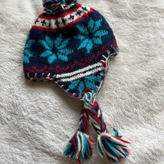 キッズ　ニット帽の画像