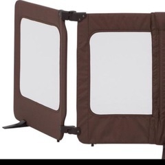 【相談中】日本育児ベビーゲート茶色　12/23-25引き取り限定の画像