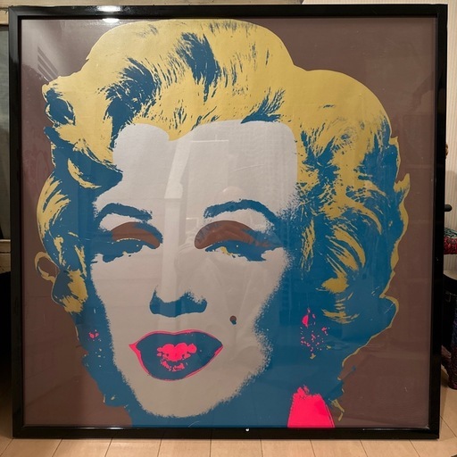 マリリン・モンロー シルクスクリーンアート