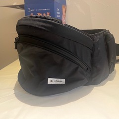 ポルバンアドバンス　ヒップシート黒　美品の画像