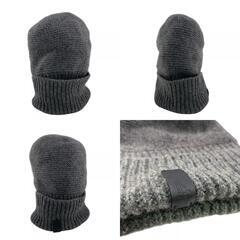 エルメス HERMES ニットキャップ グレーの画像