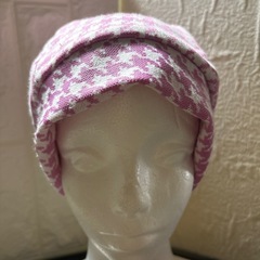 リメイクハンドメイドニット帽子の画像