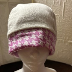 リメイクハンドメイドニット帽子の画像