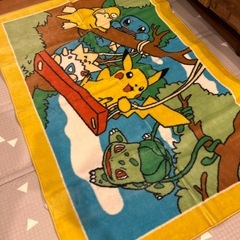 入手困難‼️ ポケモン　ホットカーペット　ラグ　絨毯　電気カーペットの画像