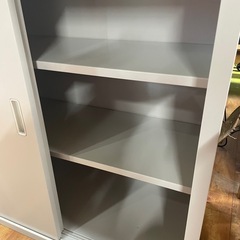 ☆コクヨ ローキャビネット 書庫 S-335F1C 引き違い 鍵付きの画像