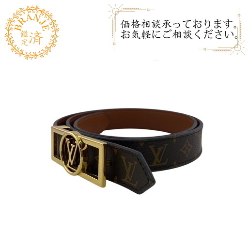 ルイヴィトン LOUIS VUITTON ベルト モノグラム サンチュールドー