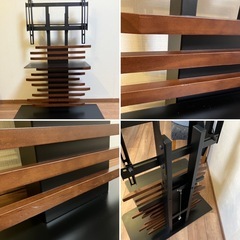 ★テレビ台 壁寄せ テレビスタンド 自立式 32〜65インチ 壁掛け風★の画像