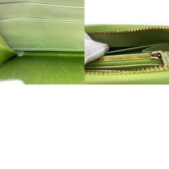 グッチ GUCCI 長財布 ダブルG ラウンドファスナー 456117 ライトグリーンの画像