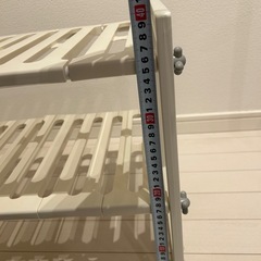 シンク下収納  伸縮式2段ラックの画像