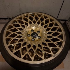 18インチ　JNCホイール　PDC100 5穴×4本セットの画像