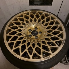 18インチ　JNCホイール　PDC100 5穴×4本セットの画像