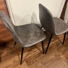 【美品】LOWYA ダイニングチェア2脚の画像