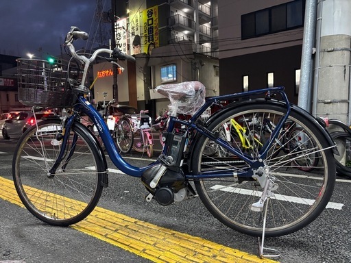 中古YAMAHA電動アシスト自転車12.3Ah 大阪 (となりの樹) 近鉄八尾の