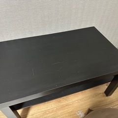 収納付きリビングテーブルの画像