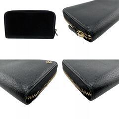 グッチ GUCCI 長財布 インターロッキング ラウンドファスナー 449347 ブラックの画像