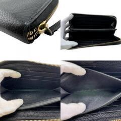グッチ GUCCI 長財布 インターロッキング ラウンドファスナー 449347 ブラックの画像