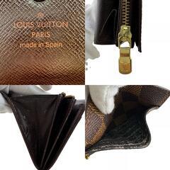 ルイヴィトン LOUIS VUITTON 長財布 ダミエ ポルト モネ クレディ N61734 ブラウンの画像